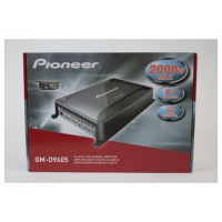 Pioneer Class D 5-Channel  Car Audio Amplifier GM-D9605- Black