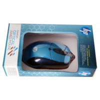 Hp Comfort Optical Wired Mouse - Blue