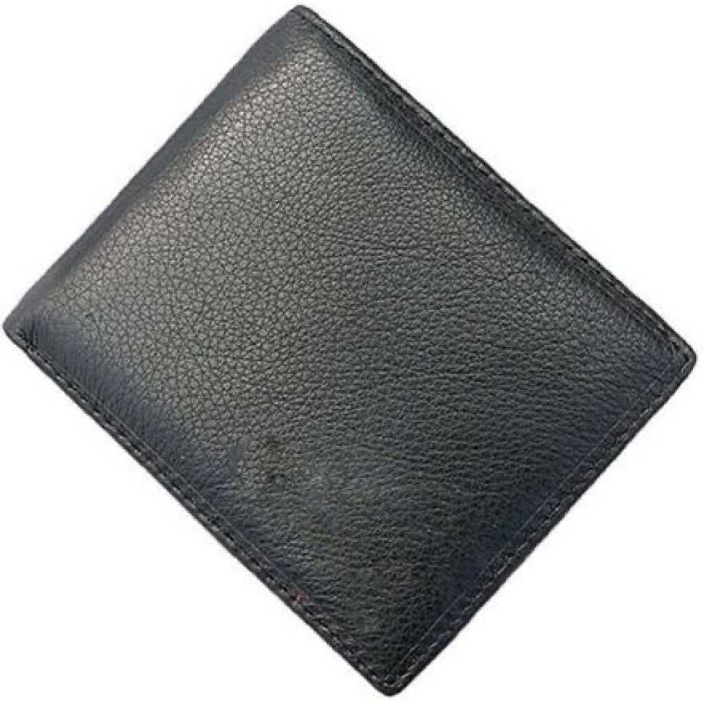 Men's Slim Designer Wallet - Black