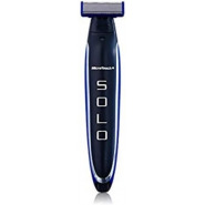 Micro Touch SOLO Rechargeable Shaver, Trimmer and Edger – Black Electric Shavers