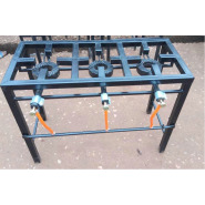 Commercial 3 Burner Gas Stove Heavy Duty Gas Stoves