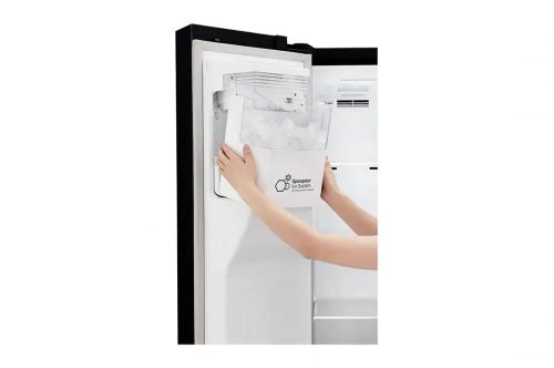 LG 668-Litres Fridge GC-J247SQXV; Gross 668(L) | Net 601(L) | Side by Side Refrigerator | Inverter Linear Compressor | Multi Air Flow | Smart Diagnosis™