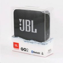 JBL GO 2 Speaker, Wireless Portable Waterproof Bluetooth Speaker With JBL Signature Sound - Black