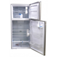 Changhong 540-Litres Fridge CR540SD; Top Mount Freezer, Double Door Frost Free Refrigerator - Silver