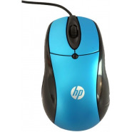 Hp Comfort Optical Wired Mouse – Blue