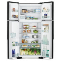 Hitachi 600-Litre French Door Refrigerator RW800 - 600L - Glass Grey