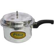 12 Ltrs Pilot Pressure Cooker - Silver