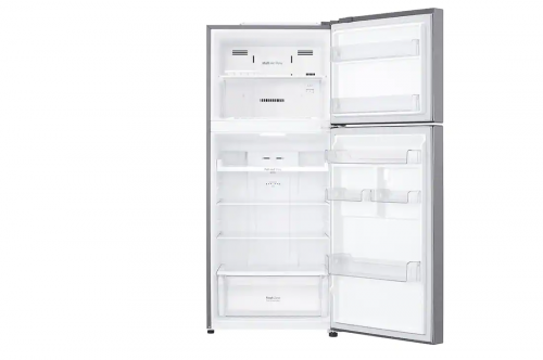 LG 427-Litres Fridge GN-B422SQCL IEC; Net 393L Dark Graphite Steel Top Freezer Refrigerator with Inverter Compressor & Multi Air Flow