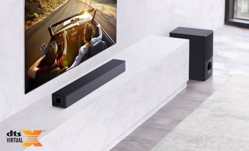 LG SNH5 600W Sound Bar With Wireless SubWoofer  - Black