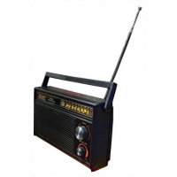 Premier PR Premier™3 Band Portable Radio (FM-MW-SW) - Black
