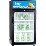 ADH 125 - Litres Display Cooler Fridge, Chiller Display Refrigerator - Black