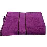 Home Fashion Bath Towel - Purple 100x150cm