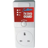 Sollatek Linier Voltshield TV Guard - White,Red