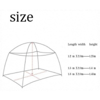 Tent Folding Mosquito Net - Pink design may vary