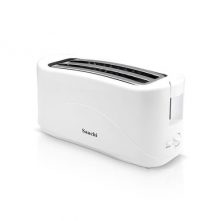 Saachi Electric 4 Slices Toaster With Automatic Pop-up/White Toasters
