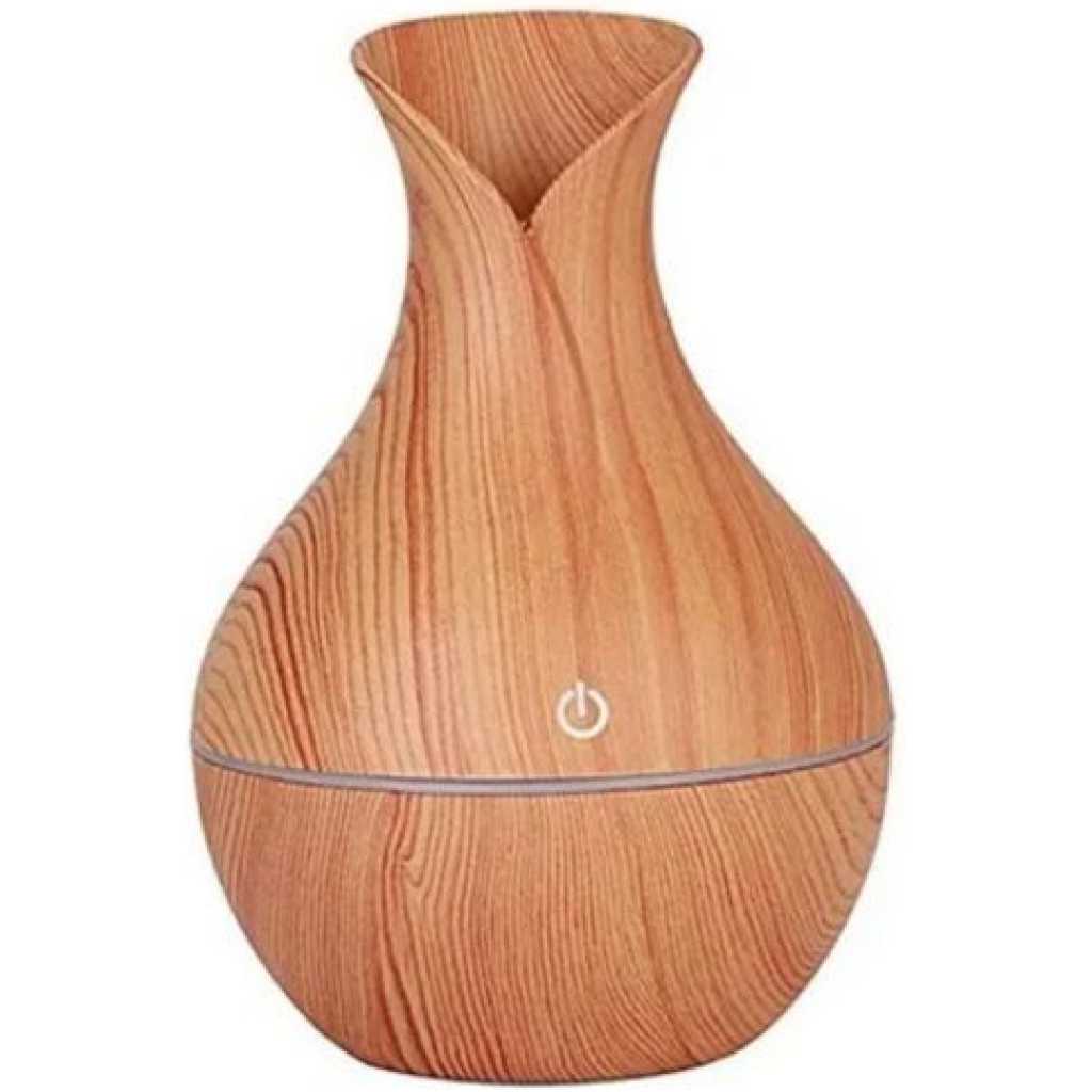 Wooden Electric Air Freshener Humidifier /Diffuser-Light Brown