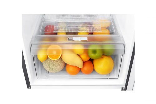 LG 205-Litres Fridge GN-B202SQBB; Gross 205(L) Net 187(L) Top Freezer Refrigerator | Multi Air Flow | Inverter Compressor