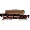 Clear Office Eye Glasses - Brown