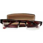 Clear Office Eye Glasses - Brown