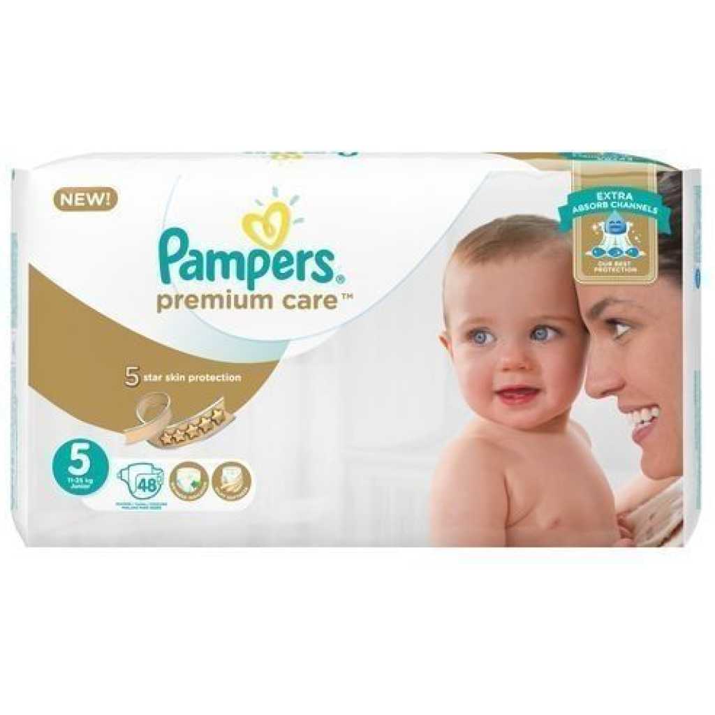 Pampers Premium Care Jumbo S5(11-25Kg) - 48Pcs