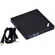 External DVD Drive, USB 3.0 Portable CD/DVD+/-RW Drive Player for Laptop -Black External Components