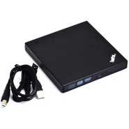 External DVD Drive, USB 3.0 Portable CD/DVD+/-RW Drive Player for Laptop -Black