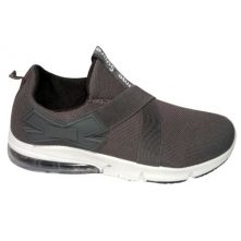 Men's Strap Sneakers - Grey,White