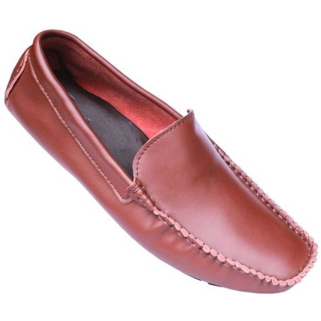 Casual Men's Moccasins - Brown