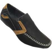 Thread Detailed Men's Loafer - Black,Brown