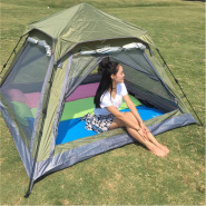 Outdoor Quick Automatic Opening Camping Beach Tent Family Waterproof Sun Protection Tent Camping & Hiking