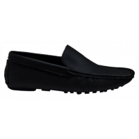 Men's Slip-On Moccasins - Black