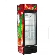 SPJ 300-Litres Single Display Cooler; Vertical Display Chiller, Single Door Showcase Display Refrigerator