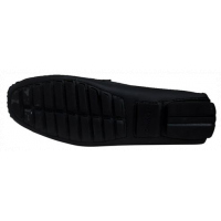 Men's Slip-On Moccasins - Black