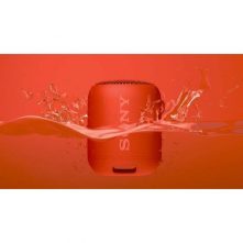 Sony SRSXB12 EXTRA BASS™ Portable BLUETOOTH® Speaker – Red Speakers