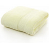 Cotton Solid Bath Towel For Adults Fast Drying Soft - Yellow