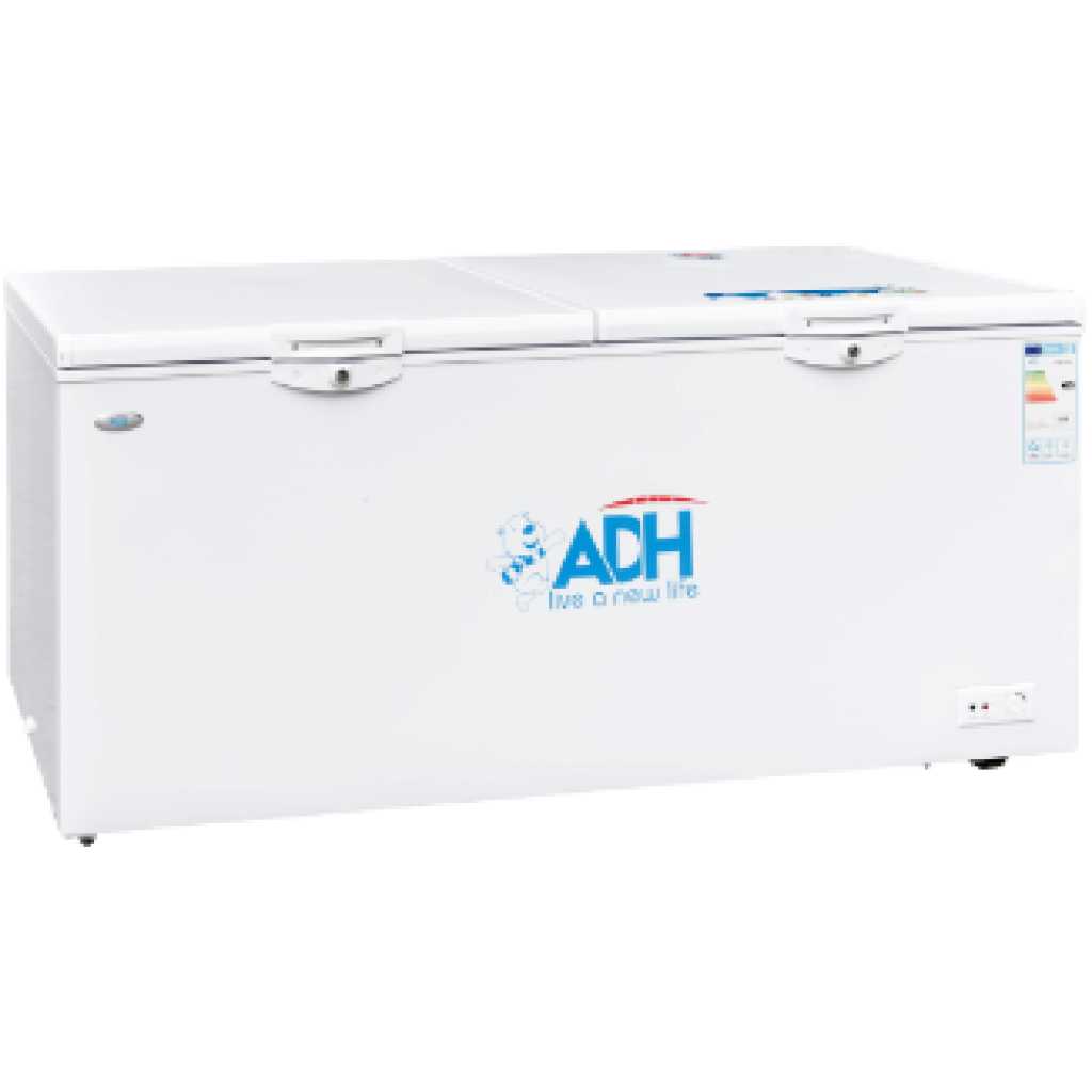 ADH 600 - Litres Deep Freezer, Double Door Chest Freezer - White