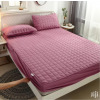 Quilted Waterproof Mattress Protector, Purple Mattress Pads & Protectors