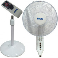 Lucid Wall Fan With Remote 16 Inches – White Wall Mount Fans