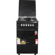 Blueflame Cooker C5022E – B 50x50cm 2 Electric Plates And 2 Gas Burners With Electric Oven (Black)