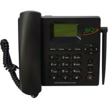 SQ Mobile SQ LS-960 Dual Sim Gsm Wireless Landline Desktop Phone - Black