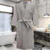 Egyptian Cotton Bath Robe - Grey