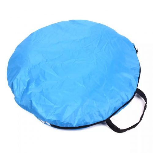 Tent Oxford Cloth Pyramid Tent Camping Tent Blue Durable 3 Persons Hiking Folding Tent