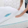 Elegant Fitted Waterproof Mattress Protector – White Mattress Pads & Protectors