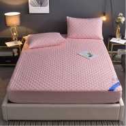 Quilted Waterproof Matress Protector, Pink