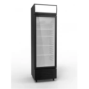 Venus 380-Litre Single Display Cooler VUSC380; Vertical Display Chiller, Single Door Showcase Refrigerator - Black