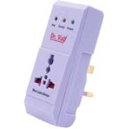 Dr. Volt TV Guard IQ-TP6UK-ECO; 80-255V, 6 Amps, Microprocessor Power Surge Protector Based-Eco Model - Green