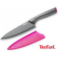 Tefal 15CM Fresh Kitchen Chef Knife K1220314-Black Steak Knives