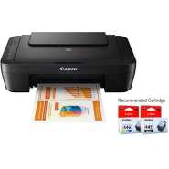 Canon Pixma MG2540S Inkjet Printer, Print, Photocopy, Scan - Black