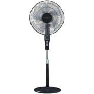 Iqra 16" Stand Fan,50W copper motor,5 blades (IQ-SF708) - Black