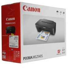 Canon Pixma MG2540S Inkjet Printer, Print, Photocopy, Scan - Black